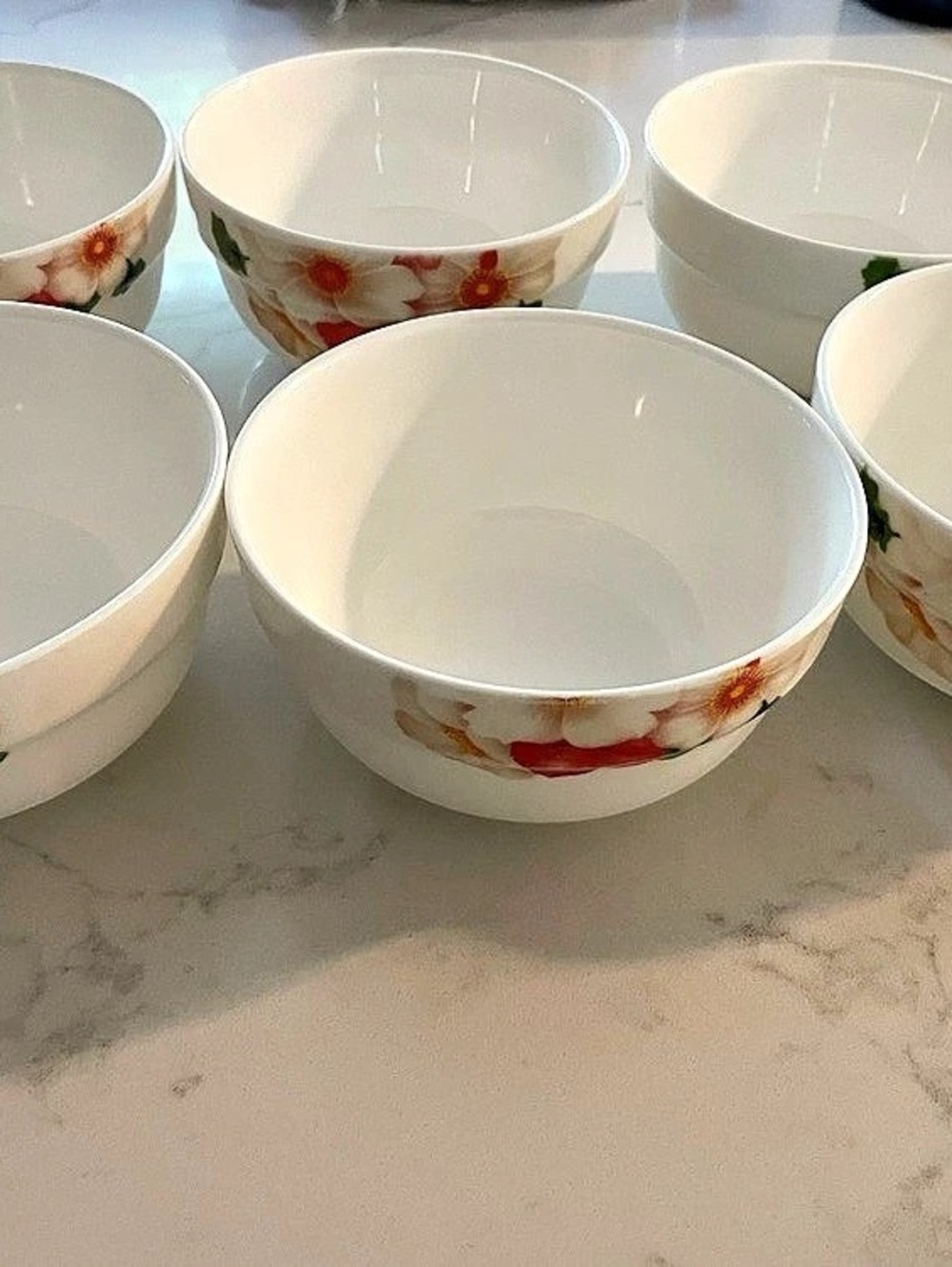 Zheng Sheng Floral Dinnerware Bowls Set of 6